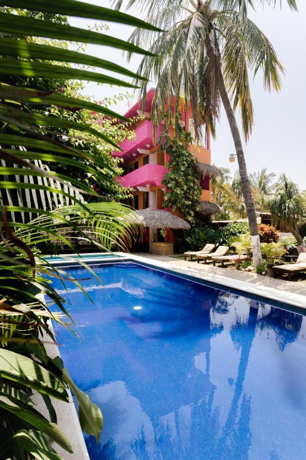 Hotel San Martin La Punta Пуэрто-Эскондидо Экстерьер фото